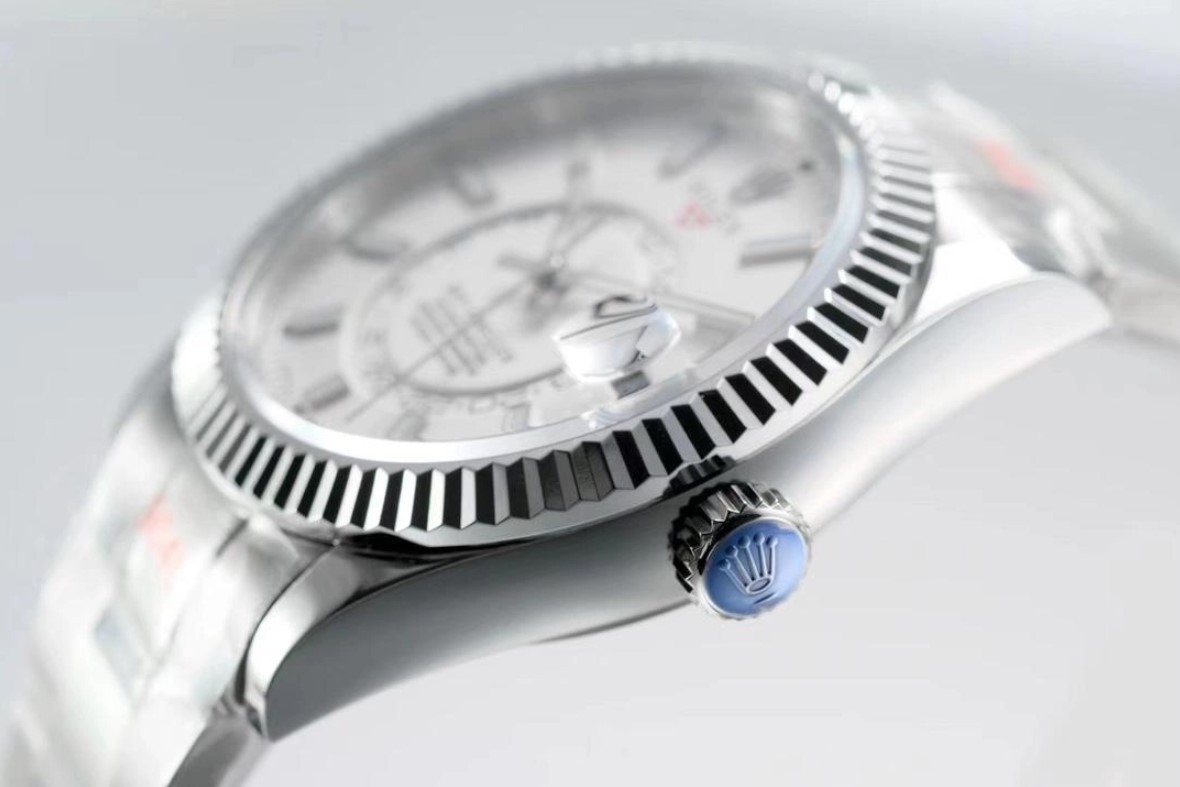 R*LEX ] 수입고급 오이스터 스카이드웰러 화이트다이얼 42mm